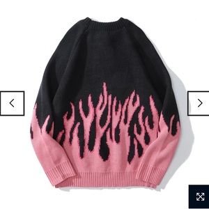 💖 PINK FLAME SWEATER